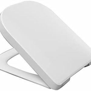 Ramm Toilettensitz Soft Close - Antibakterielles Duroplast für Badezimmerkomfort, kompatibel mit Roca Gap, einfache Mont