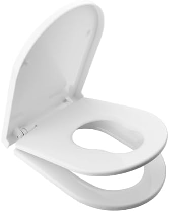 Ibergrif Toilettensitz Kinder 2 in 1 mit Absenkautomatik, antibakteriell, einfach montierbar, ideal für jedes Bad