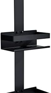 Matt Schwarzes Duschregal zum Hängen aus SUS304 Edelstahl - 2-stufige Duschablage für stilvolle Badezimmergestaltung