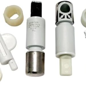 SoftClose Dämpfer-Set für WC-Sitz, 2 Stück mit Zubehör – leise Absenkautomatik für Ihr Badezimmer