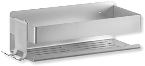 BENKSTEIN Duschablage 2er-Set | Duschregal zum Kleben oder Bohren | Praktische Halterung für Duschgel & Shampoo in Ihrem