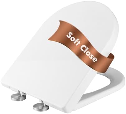 Ibergrif WC-Sitz mit Absenkautomatik, antibakteriell und einfach zu montieren – ideal für jedes Badezimmer!