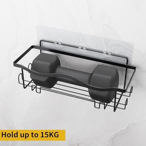 ALOCEO Duschablage ohne Bohren, 3 Stück rostfrei – Praktischer Dusch Organizer für Shampoo, Silber